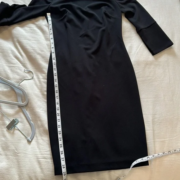 Calvin Klein Tailored Black Dress,‎ Size 2 - Picture 9 of 10